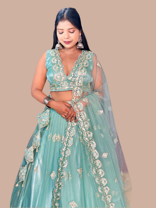 HEERNET LEHENGA SET