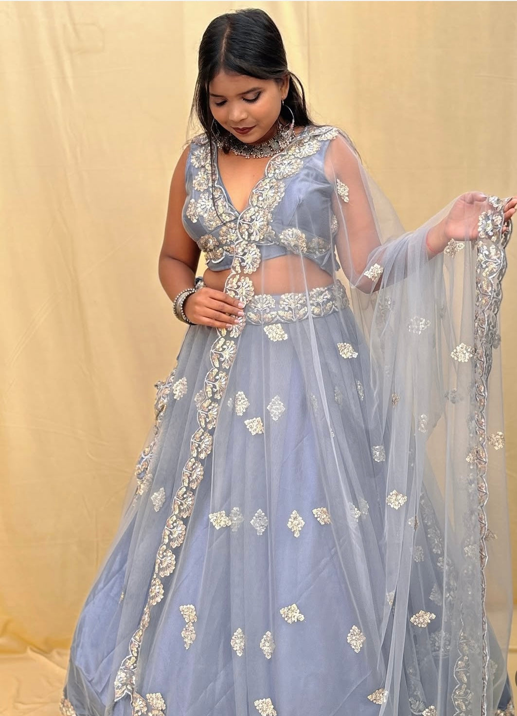 HEERNET LEHENGA SET