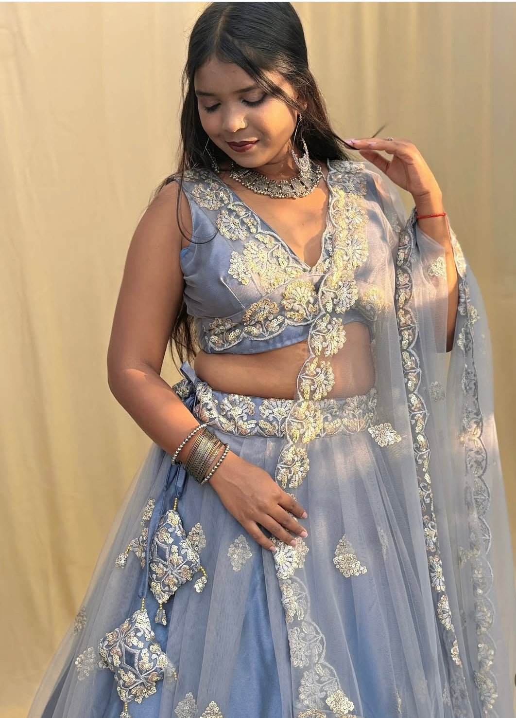 HEERNET LEHENGA SET