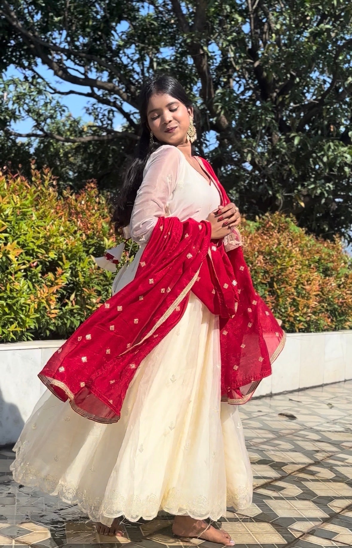 CHAAND RANI ANARKALI SET