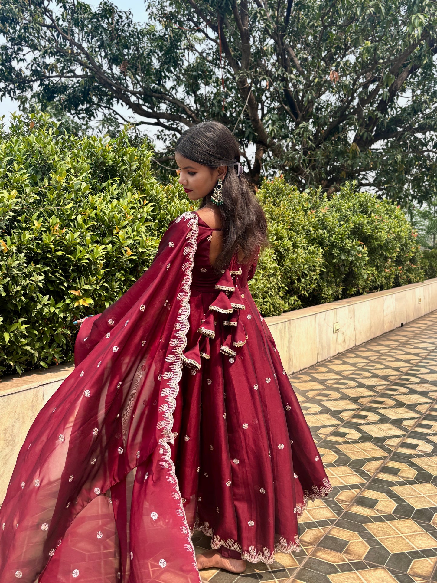 RAAGINI GLOW ANARKALI SUIT SET