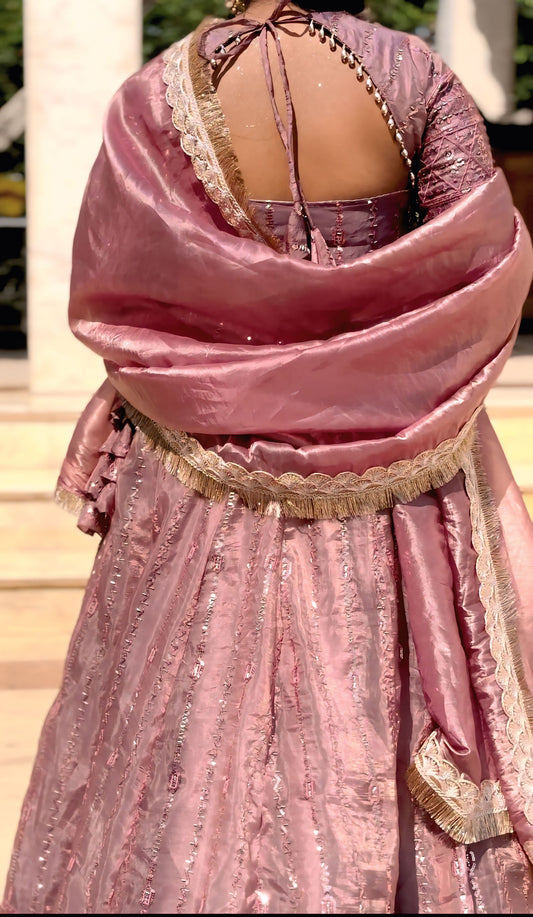 ROSY ROYAL LEHENGA SET