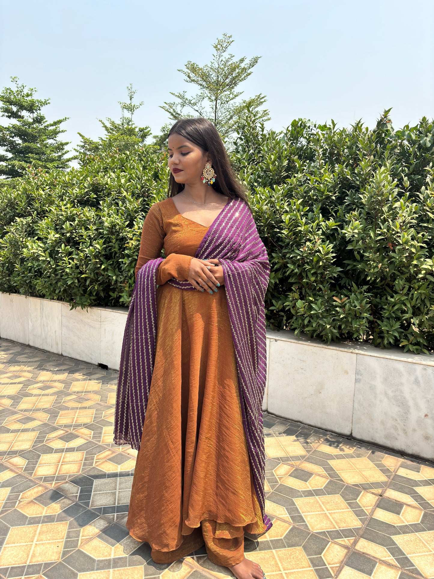 KANAK ANARKALI SUIT SET