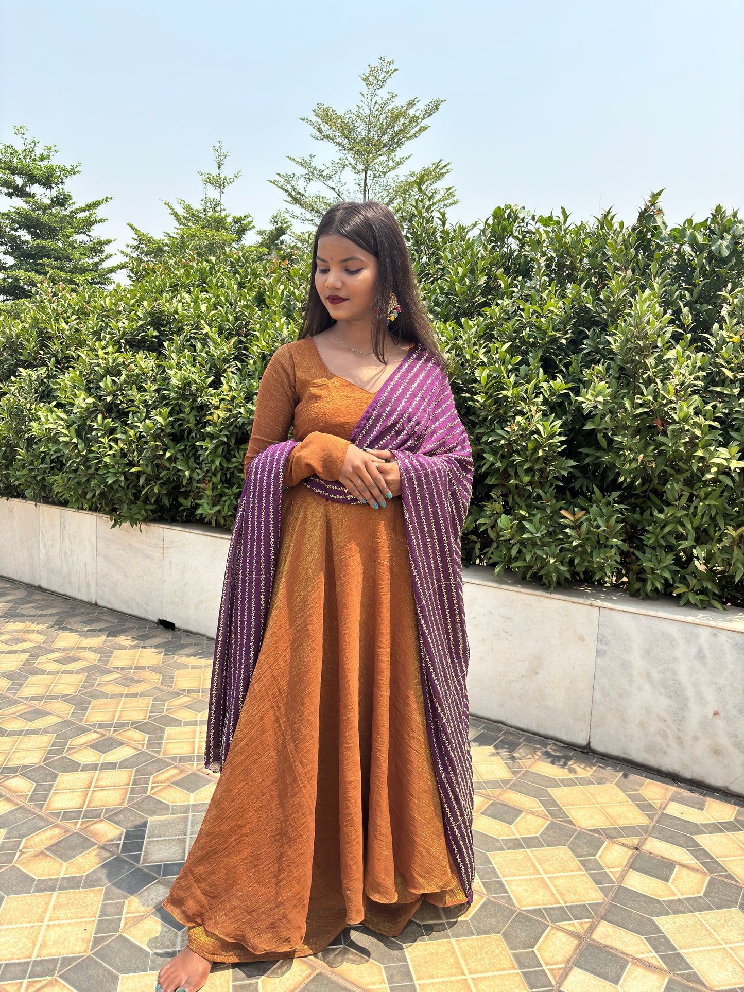 KANAK ANARKALI SUIT SET