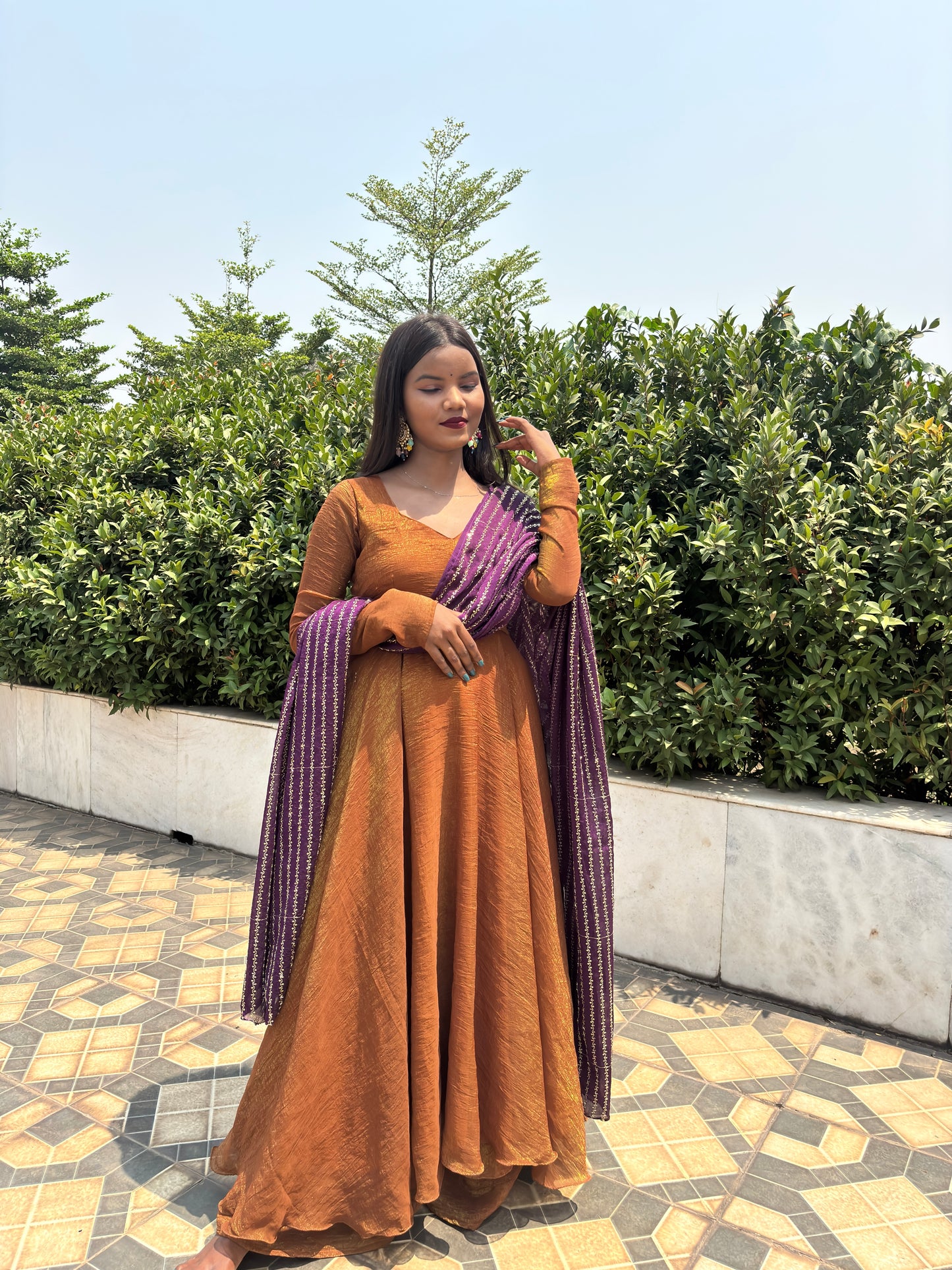 KANAK ANARKALI SUIT SET
