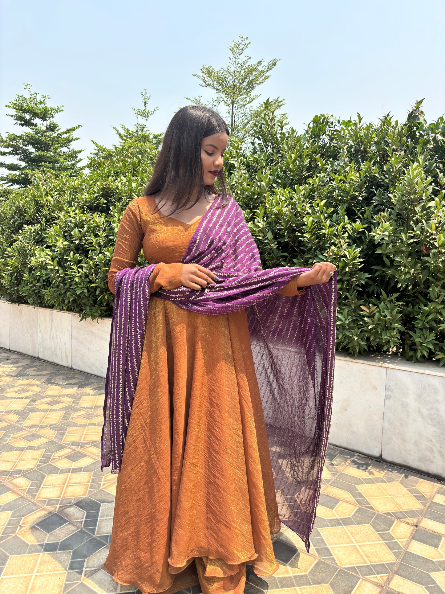 KANAK ANARKALI SUIT SET