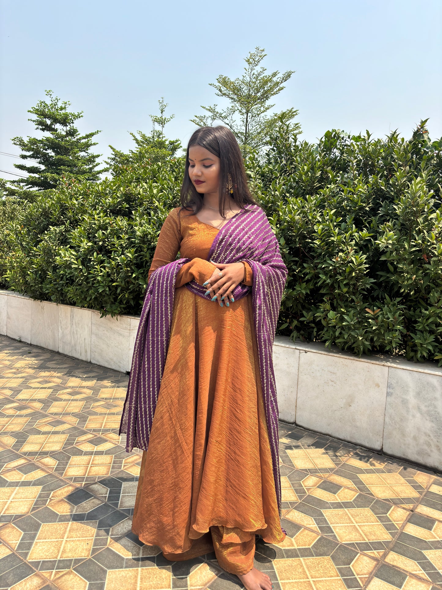 KANAK ANARKALI SUIT SET