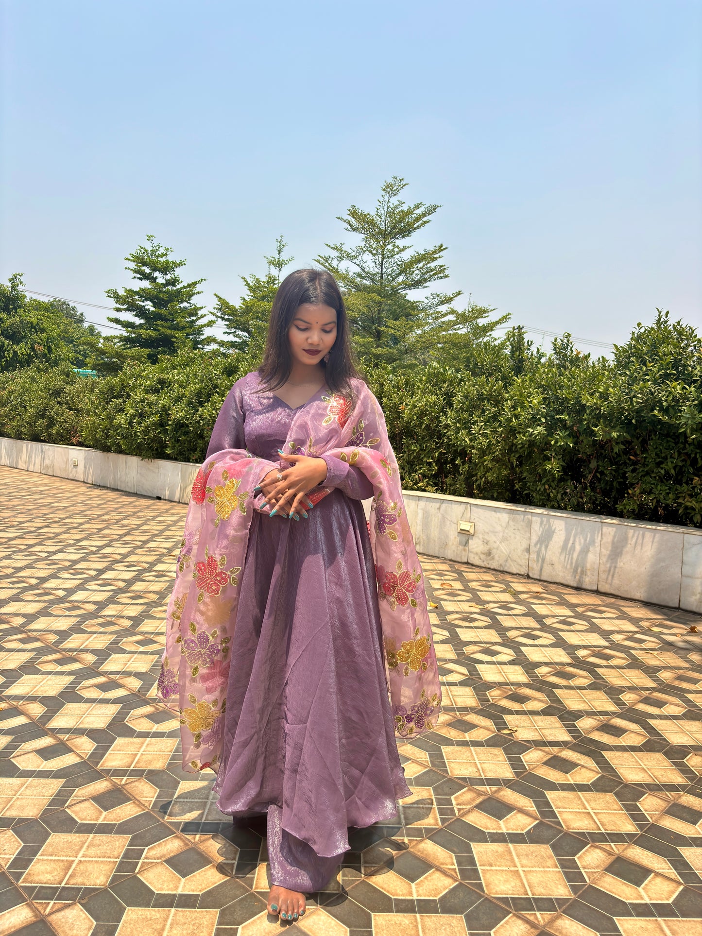 KUSUM ANARKALI SUIT SET